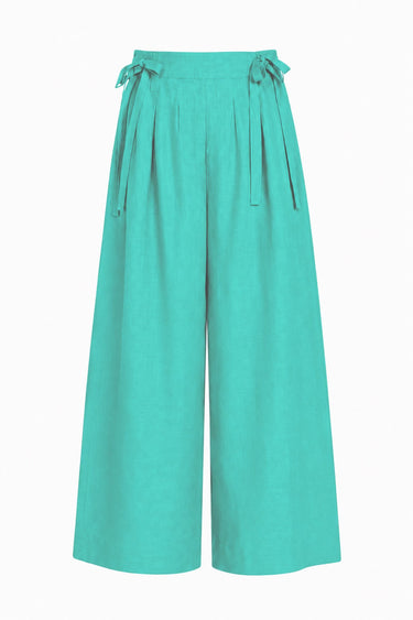 Banyan Pleated Snap Pant | Linen
