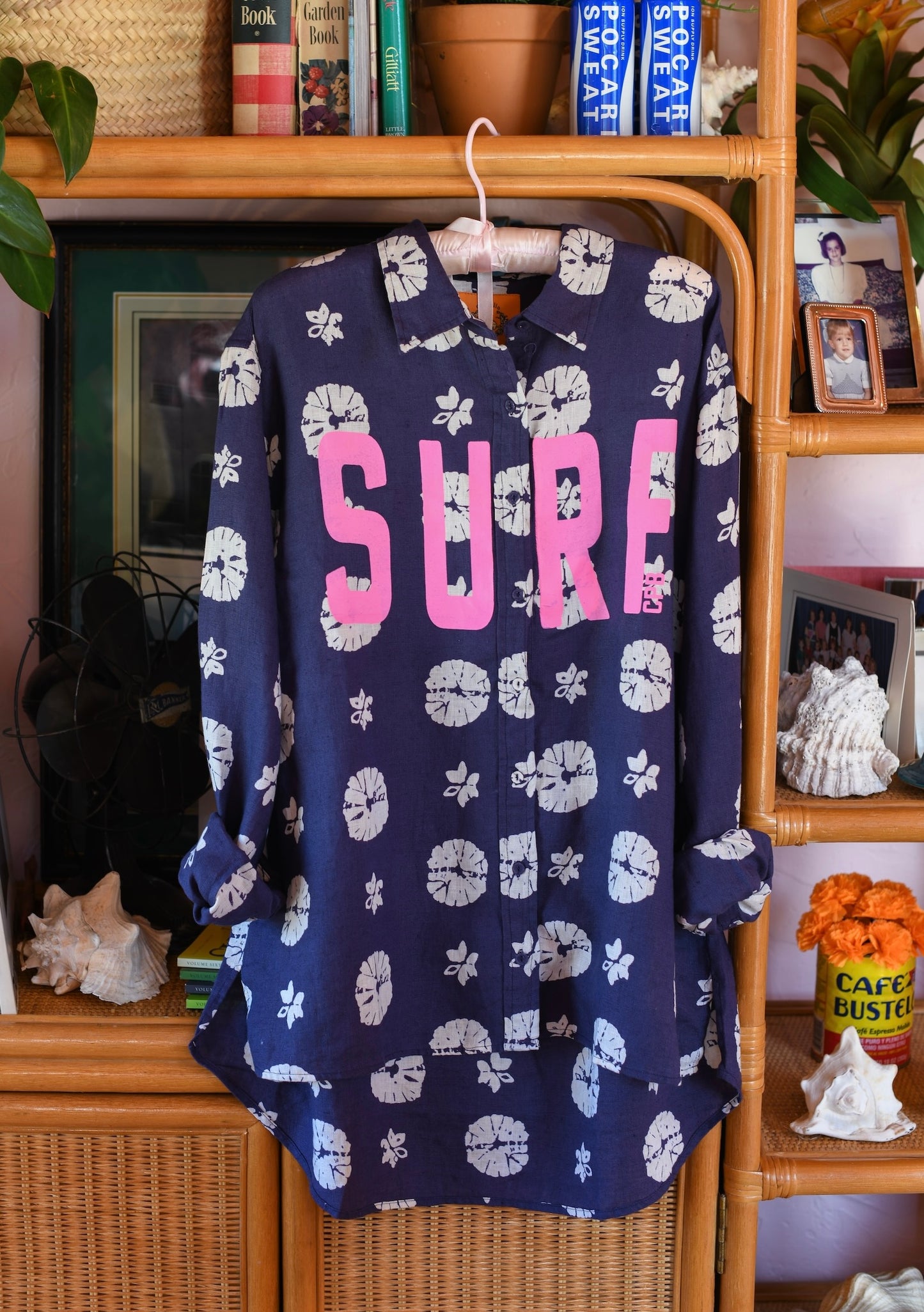 Business Casual | Classic Button Down with Screen Printing