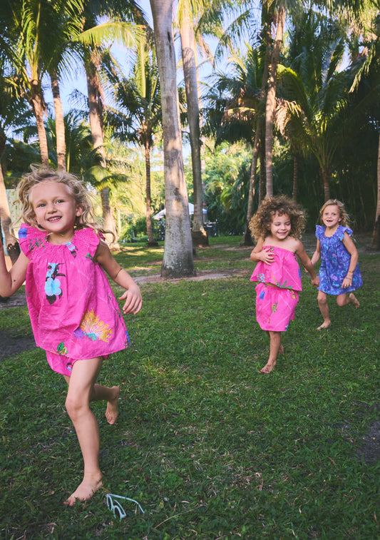 Kids Willa Smocked Mini Dress | Swiss Dot