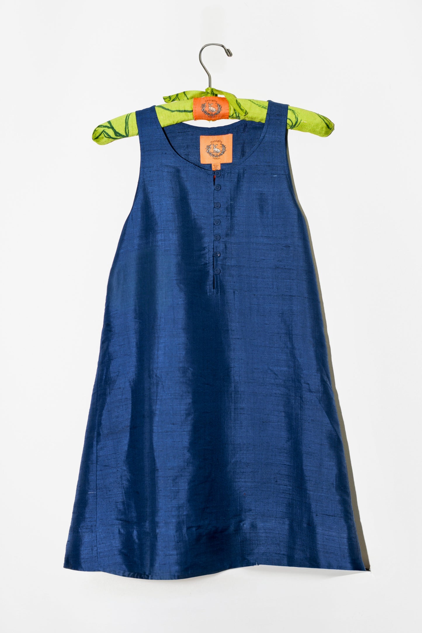 Queens Mini Dress | Silk Dupioni