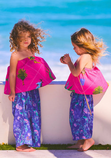 Kids Sonny Pant | Swiss Dot Coniglio Palm Beach
