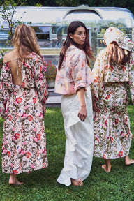 Ruffle Power Pareo™ | Silk Dupioni