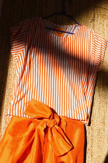 Seagate Tee | Stripe Coniglio Palm Beach