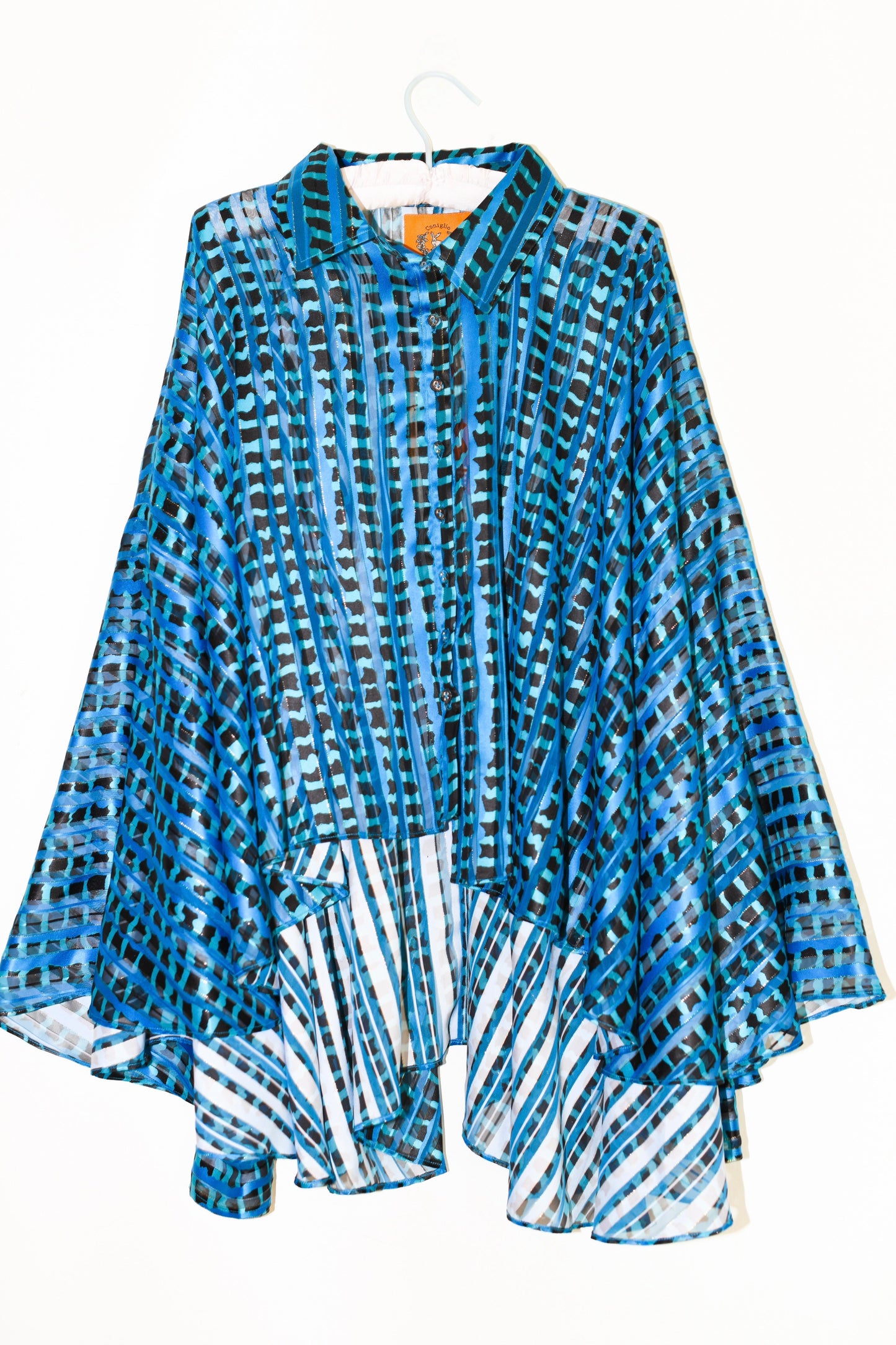 Butterfly Dolman Top | Shadow Stripe