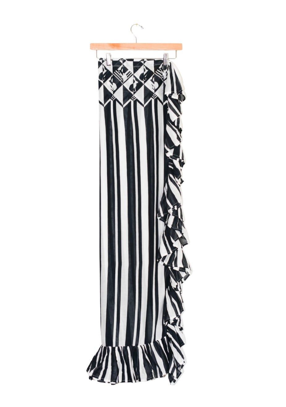 Ruffle Power Pareo™  | Cotton Gauze