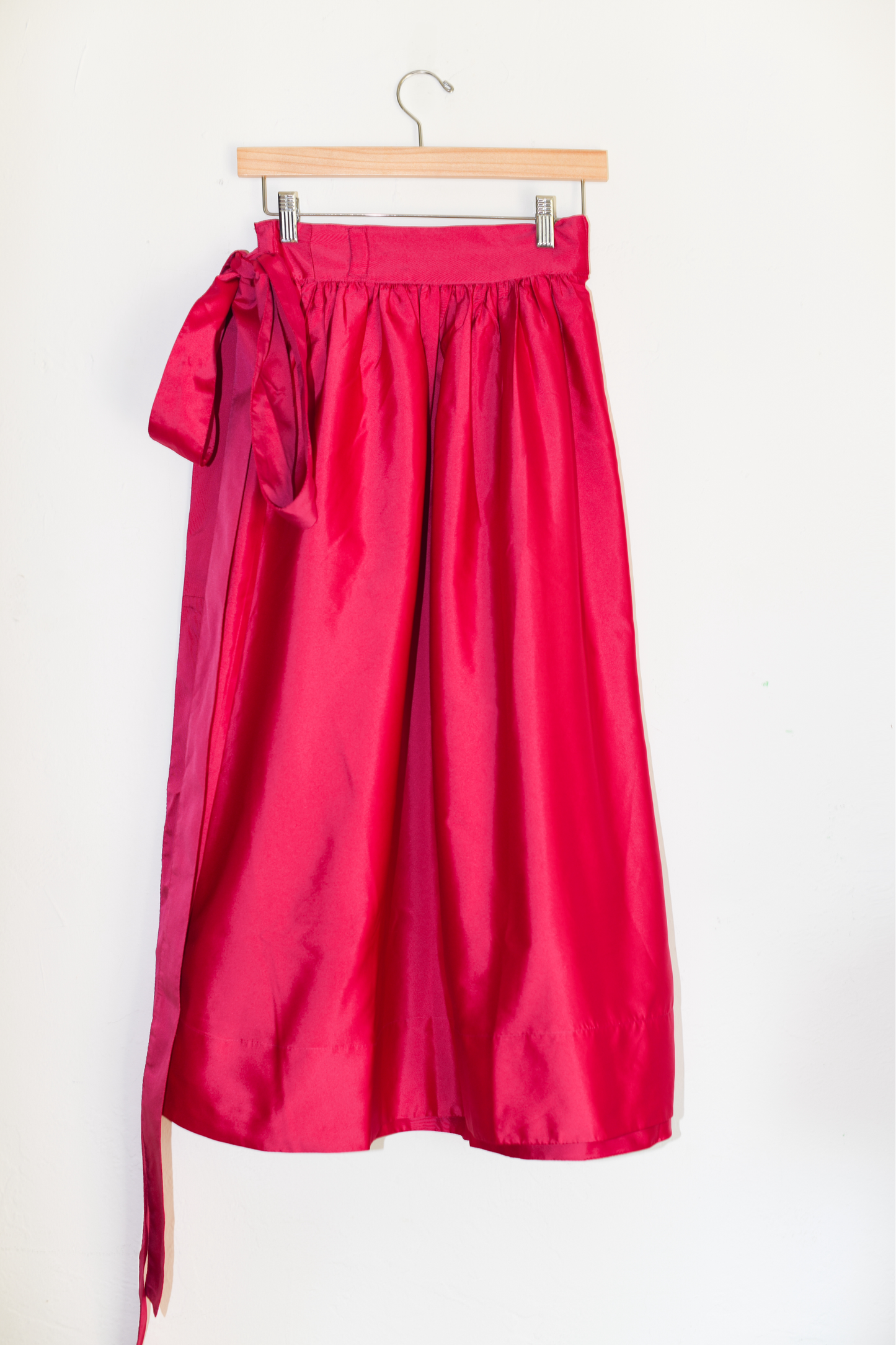 Adjustable Midi Ball Skirt | Taffeta