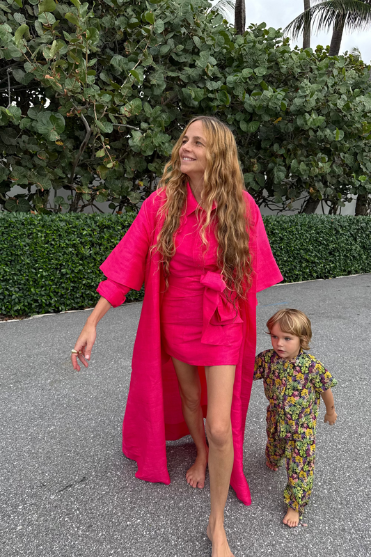 Arcade Duster | Silk Dupioni