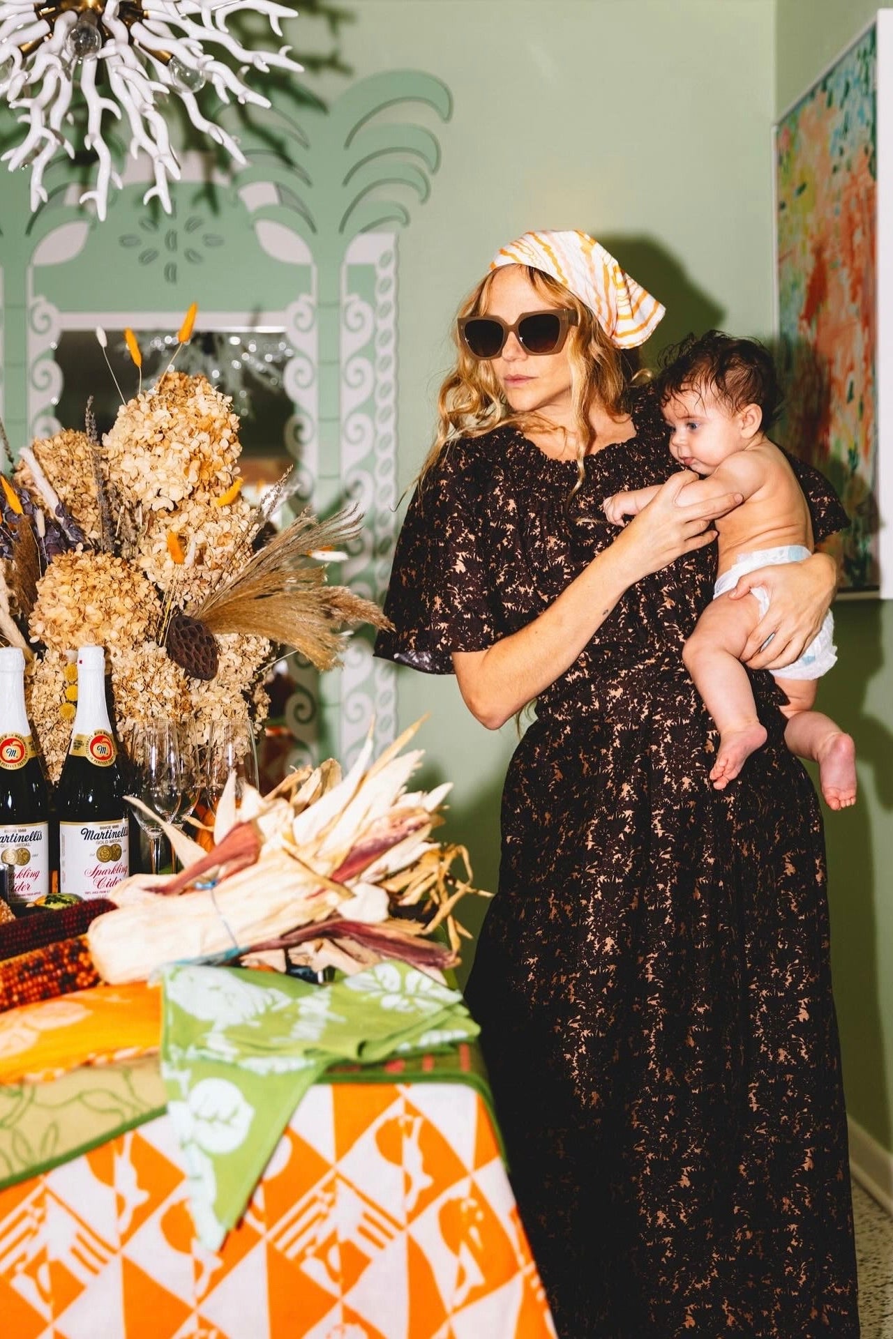 Smocked Neck Flutter Sleeve Maxi Dress | Silk Dupioni