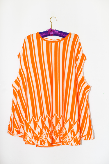 Poncho Mini Dress | Cotton Terry