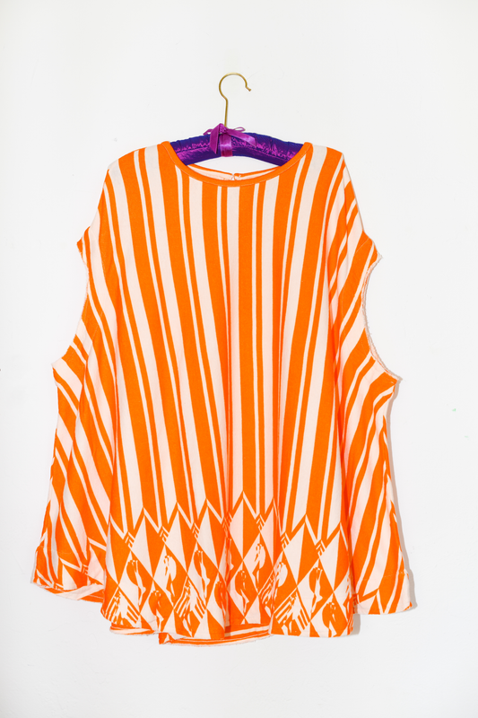 Poncho Mini Dress | Cotton Terry