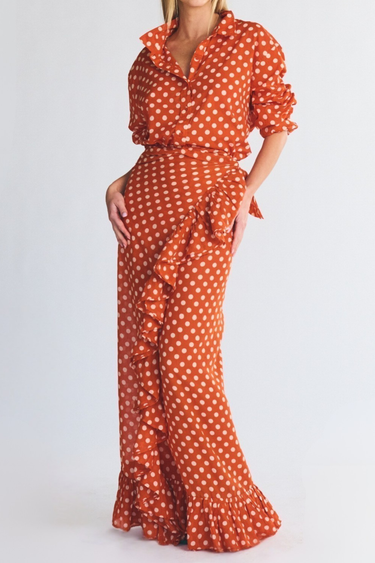 Ruffle Power Pareo™  | Cotton Gauze