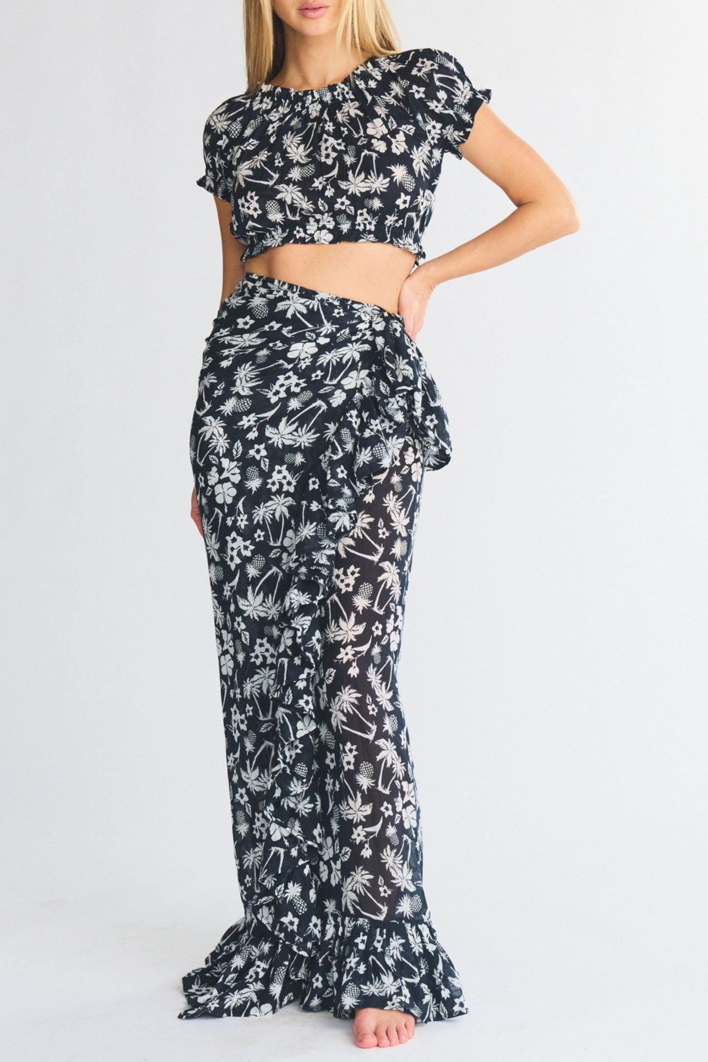 Ruffle Power Pareo™  | Cotton Gauze