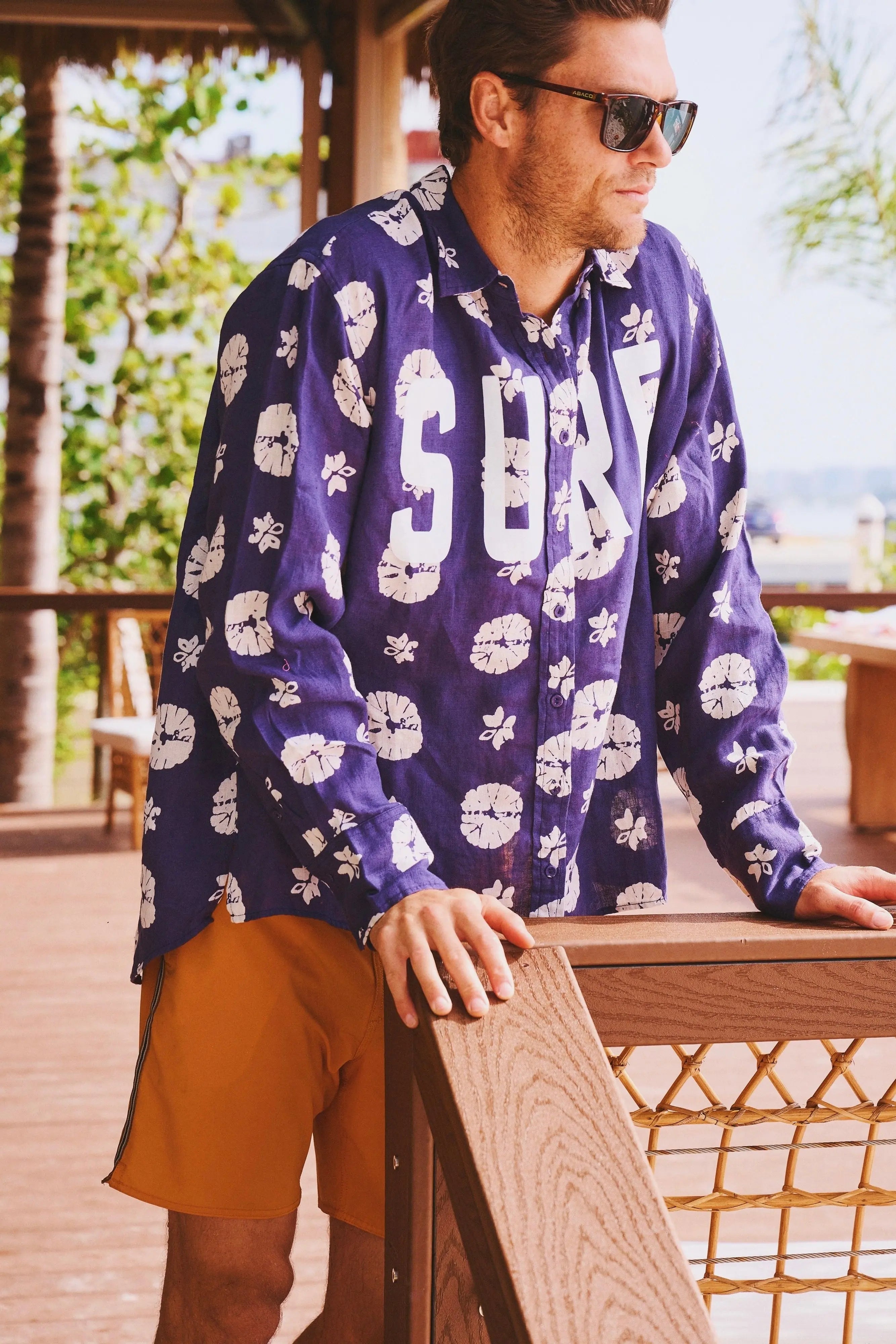 Business Casual | Classic Button Down with Screenprinting