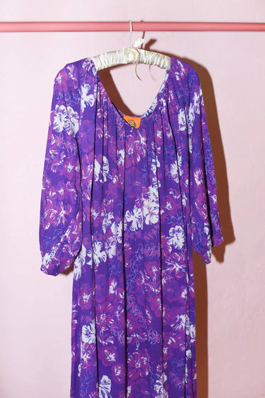V Neck Maxi Dress | Crinkle Cotton Coniglio Palm Beach