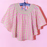 Flagler Crop Top | Gingham Coniglio Palm Beach