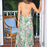 Seaspray Halter Maxi Dress | Silk Habotai Coniglio Palm Beach