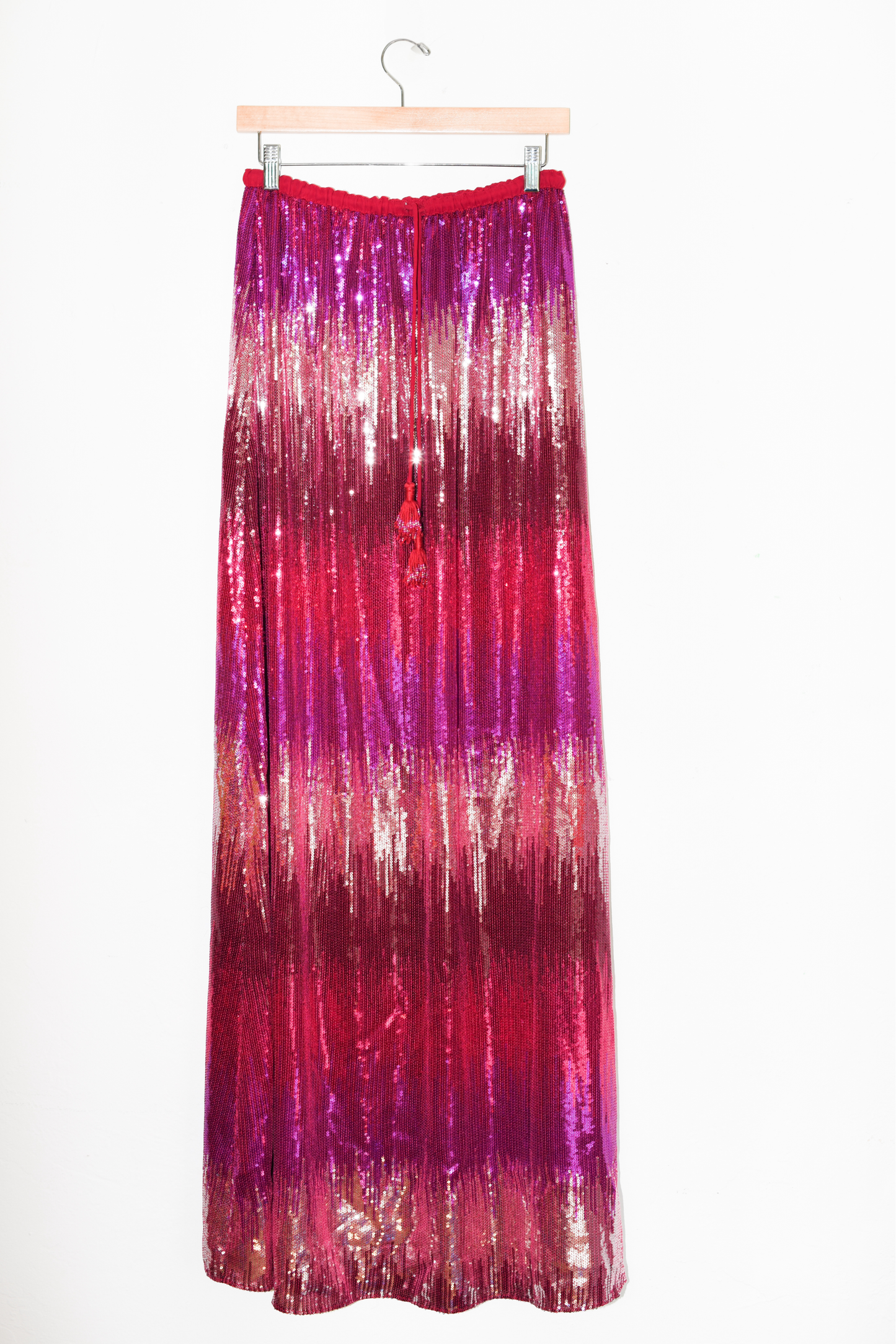 Strapless Maxi Dress | Sequin
