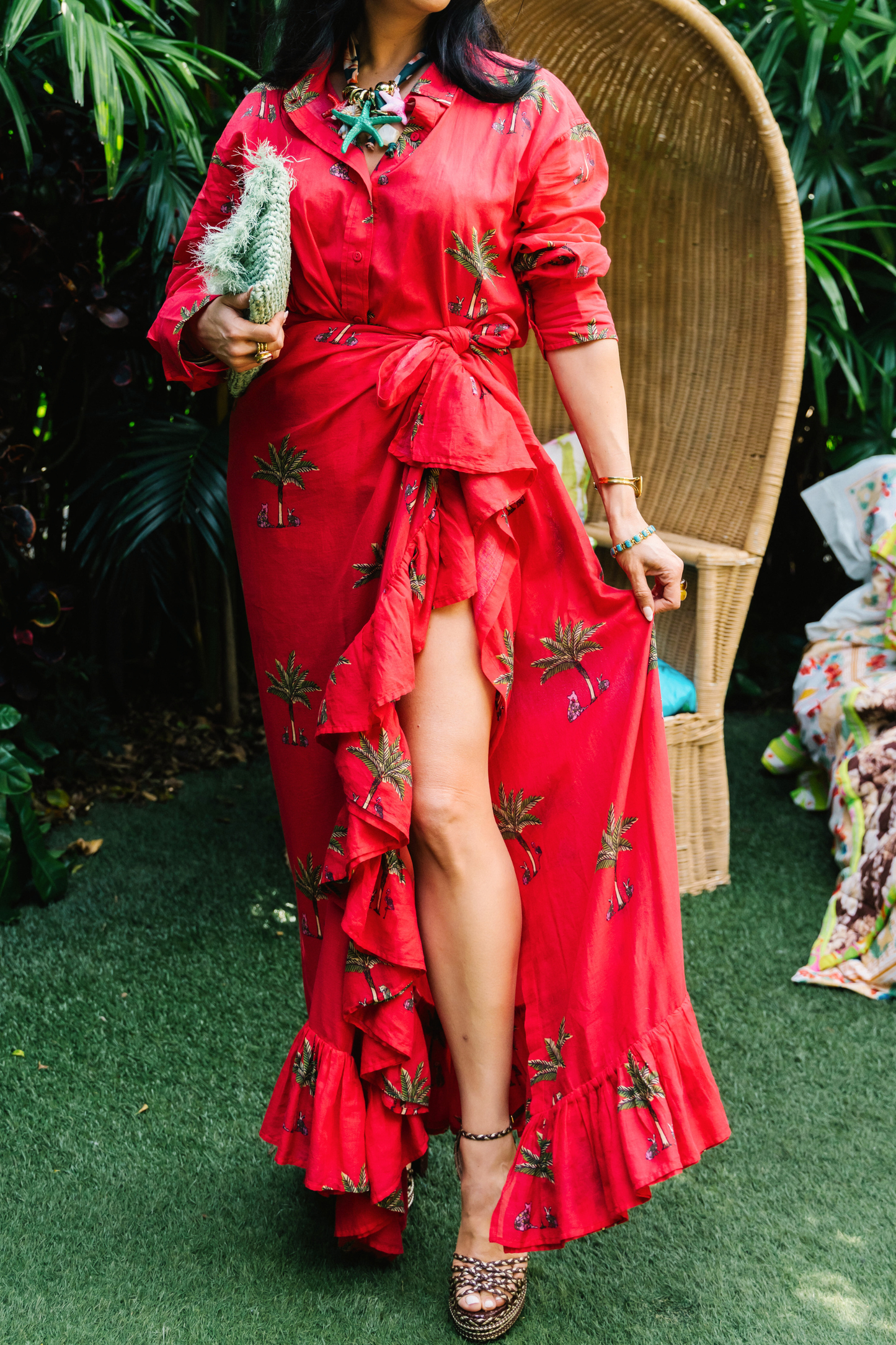 Ruffle Power Pareo™  | Cotton Gauze