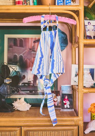Handkerchief Top | Seersucker Coniglio Palm Beach