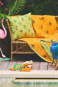 King Reversible Quilt | Cotton Percale