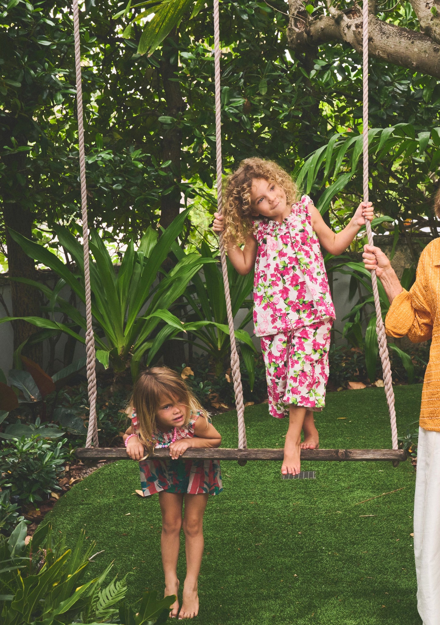 Kids Willa Smocked Mini Dress | Linen