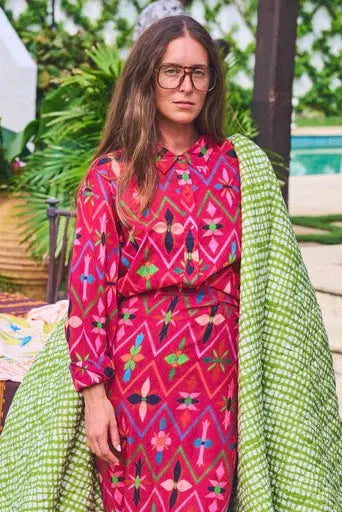 Classic Button Down | Cotton Voile Coniglio Palm Beach