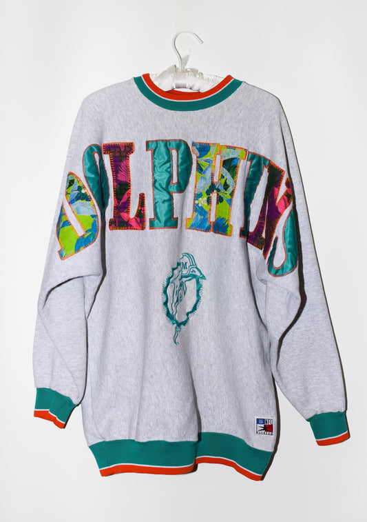 Dolphins Vintage Grey Sweatshirt | Assorted