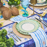 Quilted Reversible Placemat | Cotton + Terry Coniglio Palm Beach