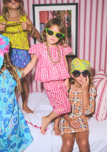 Kids Frances Flutter Top | Cotton Cambric