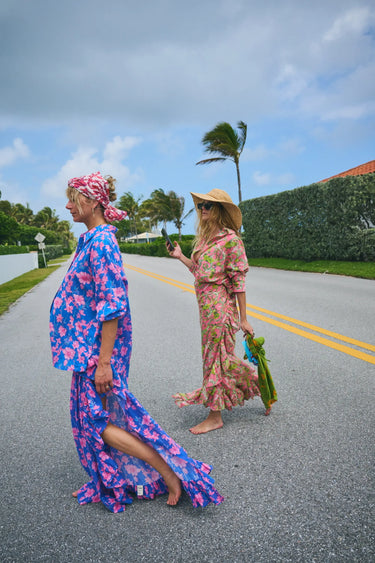 Ruffle Power Pareo™  | Cotton Gauze Coniglio Palm Beach