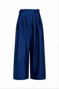 Banyan Pleated Snap Pant | Silk Dupioni Coniglio Palm Beach