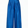 Banyan Pleated Snap Pant | Silk Dupioni - POOL Coniglio Palm Beach