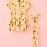 Tiered Mini Dress | Cotton Coniglio Palm Beach