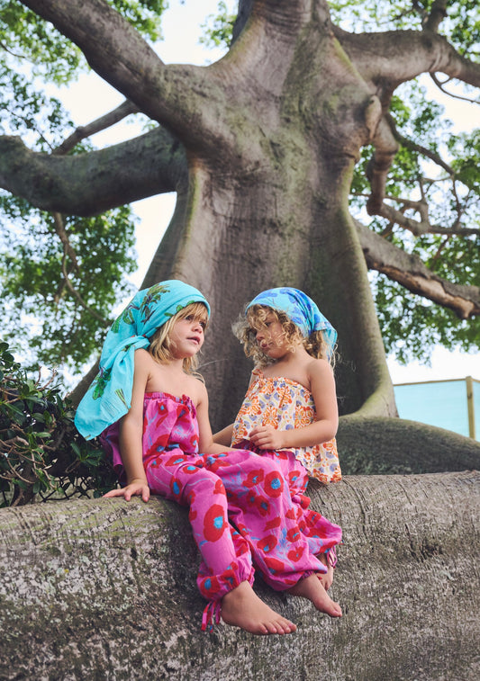 Kids Beach Pant | Cotton Gauze