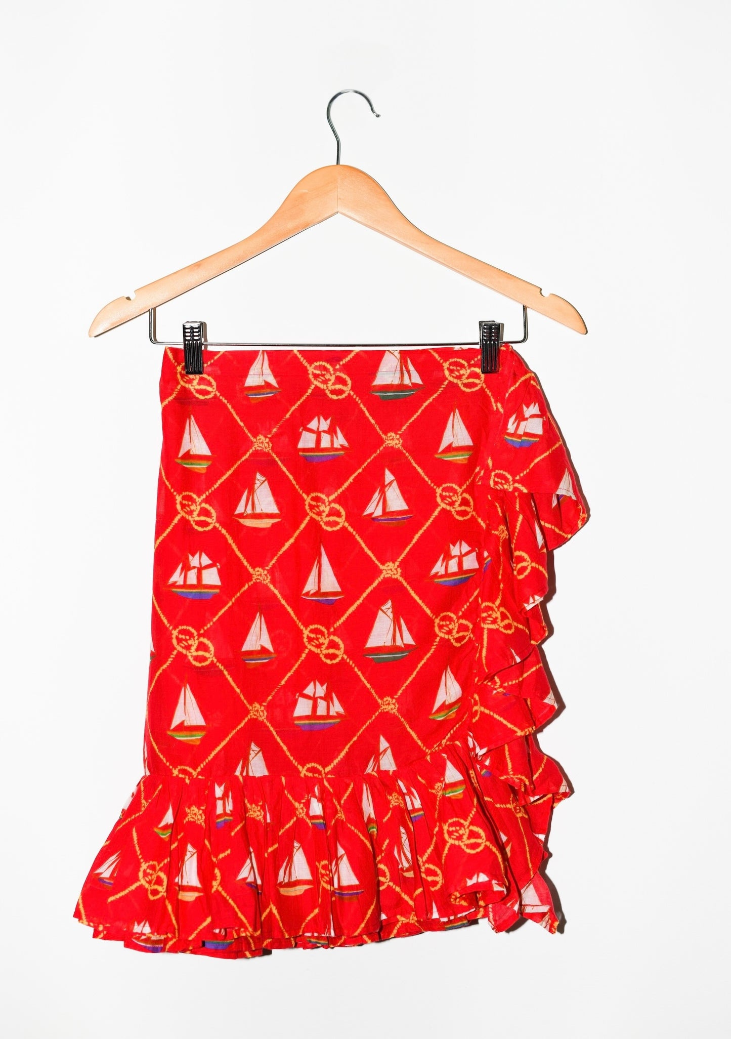 Mini Ruffle Power Pareo | Cotton Gauze