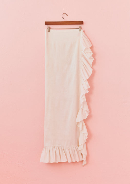 Classic Ruffle Power Pareo™ | Silk Dupioni