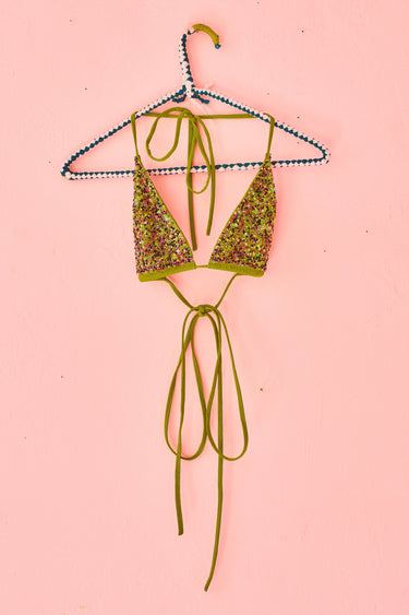 Beaded Bikini Top