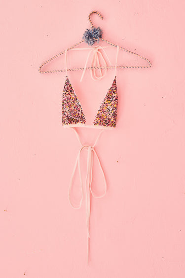 Beaded Bikini Top