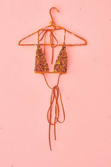 Beaded Bikini Top