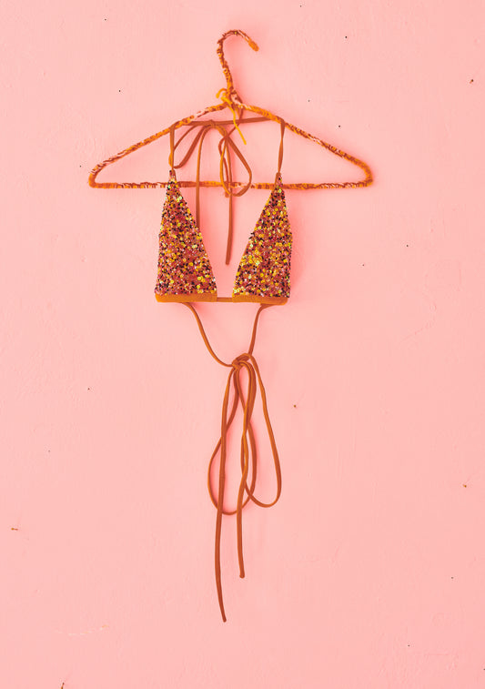 Beaded Bikini Top