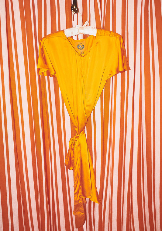Wrap Tunic | Viscose Satin