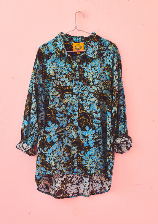 Classic Button Down | Viscose Satin