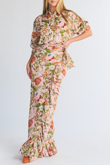 Ruffle Power Pareo™  | Cotton Gauze