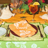 Androsia Tablecloth in Fern Coniglio Palm Beach