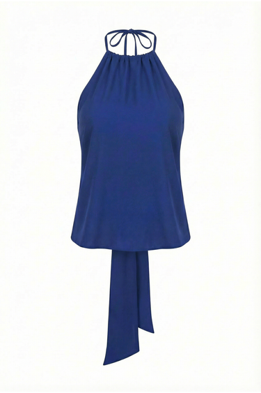 Eden Open Back Halter Top | Silk CDC