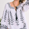 Delray Blouse | Linen Coniglio Palm Beach