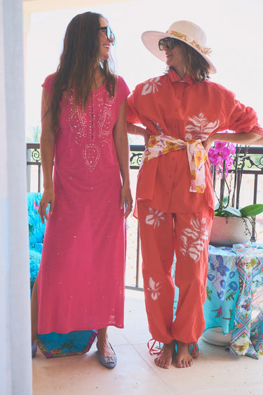 Gulfstream Dress | Linen Jersey Coniglio Palm Beach