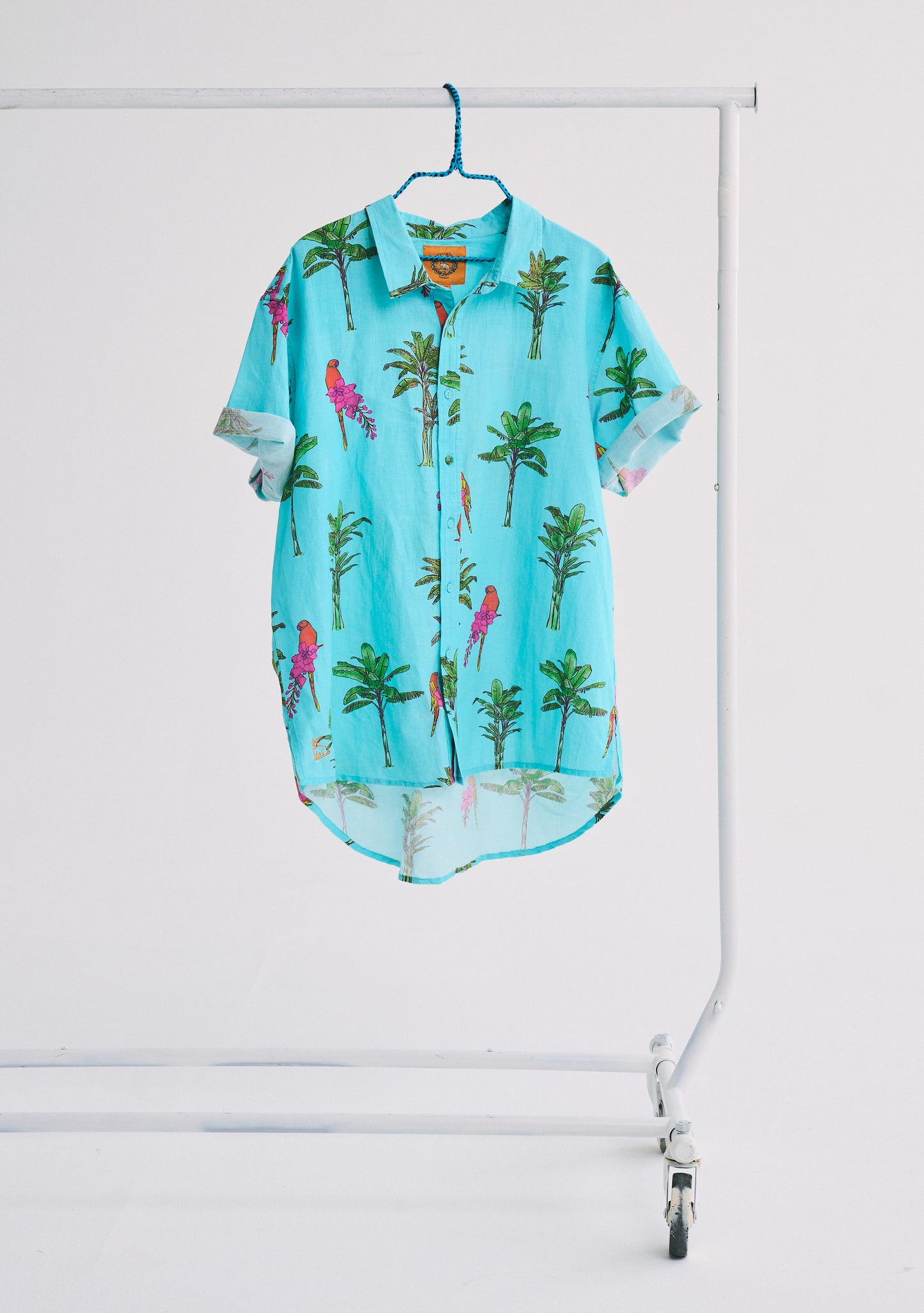 Mens Classic Short Sleeve Button Down | Linen