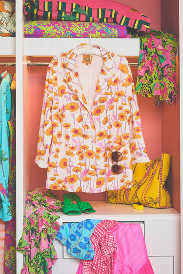 Mizner Blazer | Linen Coniglio Palm Beach
