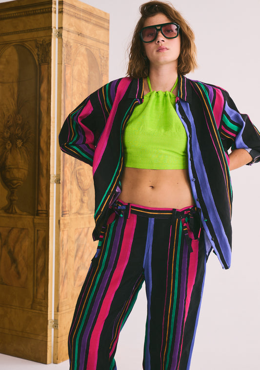 Move and Groove Pant | Silk Habotai